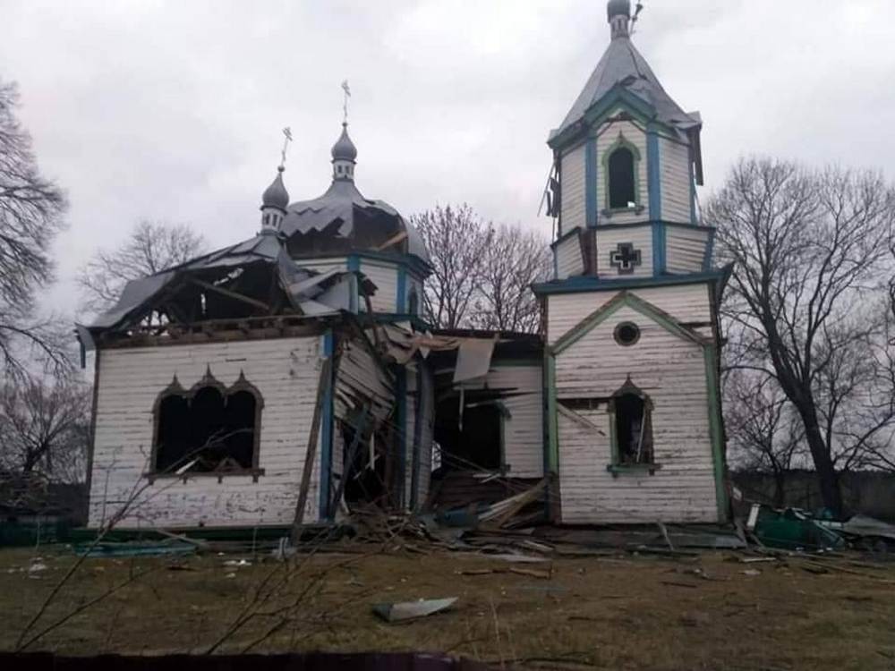 Так теперь выглядит церковь в с. Вязовка на Житомирщине.