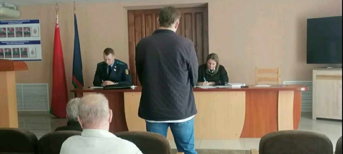 Суд в Московском РОВД Бреста 13 июня 2025 года. Фото: Суд Московского района Бреста