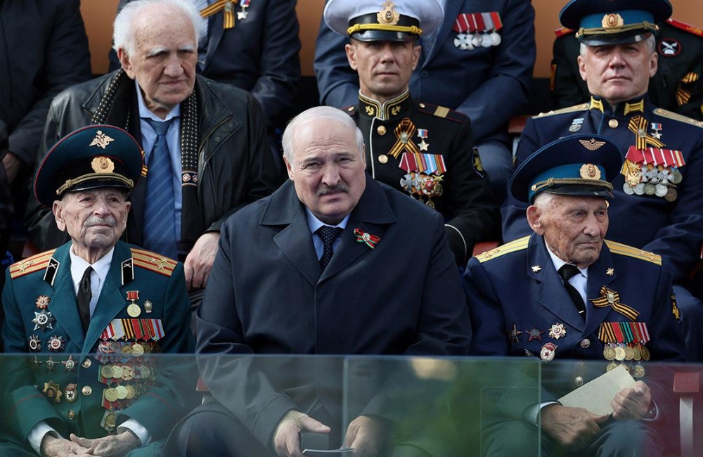 Александр Лукашенко на параде 9 мая в Москве. Фото: Гавриил Григоров / Sputnik / Reuters