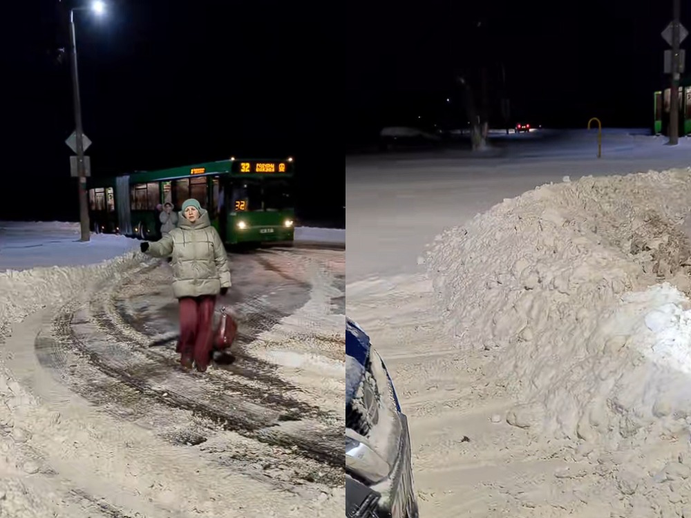 снежные завалы