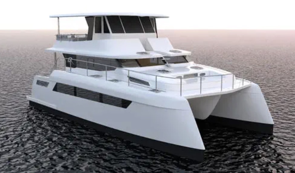 Катамаран-катер в Австралии.