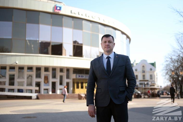 Генеральный директор КУП «Брестоблкиновидеопрокат» Дмитрий Селюк