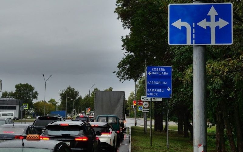 Изменения на перекрестке Радужной и Красногвардейской в Бресте